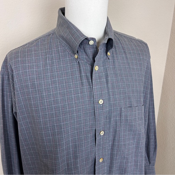 Burberry Mens 100% organic cotton long sleeve button down | XL - Picture 3 of 9